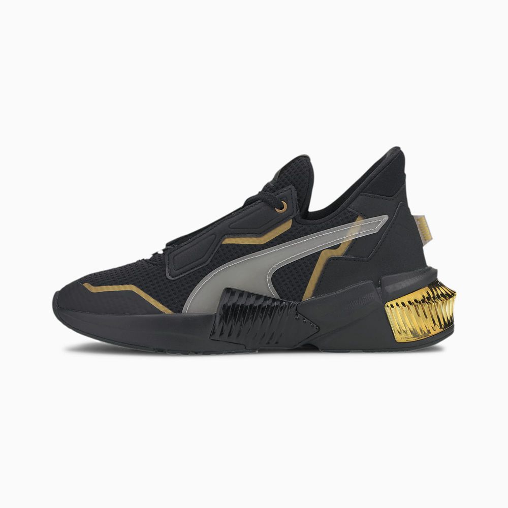 Puma Provoke XT Női Edzőcipő - Fekete/Arany ( Hungary - KZMTH5249 )